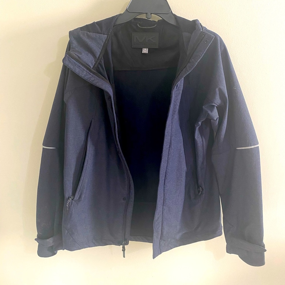 Michael Kors Medium men’s lightweight jacket with hood.